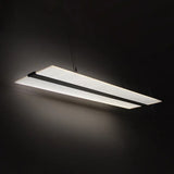 Modern Flaky Pendant Light: Acrylic Led Hanging Lamp Kit In Warm/White/Natural Light
