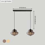 Modern Glass Pendant Lighting For Dining Room Table