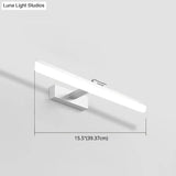 Modern Led Bathroom Mirror Cabinet Light In 3 Color Finishes