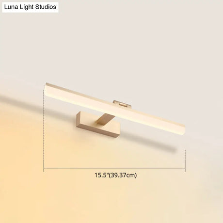 Modern Led Bathroom Mirror Cabinet Light In 3 Color Finishes