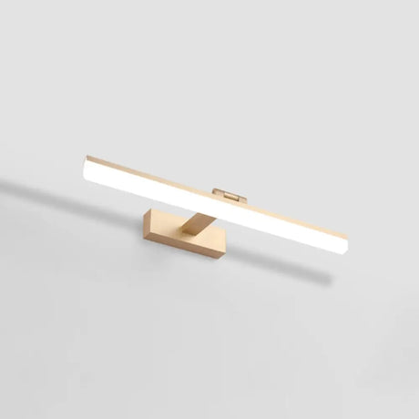 Modern Led Bathroom Mirror Cabinet Light In 3 Color Finishes Gold / White