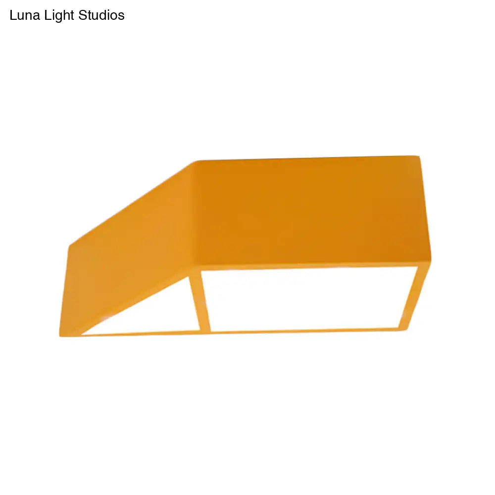 Modern Led Ceiling Lamp With Toy Windmill Design For Kindergarten Classrooms