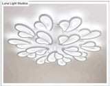 Modern Led Ceiling Light Butterfly Lamp Shape With Remote Control Acrylic Lights For Living Room