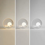 Modern Led Ceiling Light - Stylish Metal Flush Mount For Living Room White Shade / 19.5’ Third Gear
