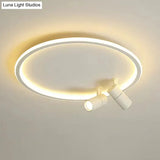 Modern Led Ceiling Light With Nordic Acrylic Design - Perfect For Study Rooms