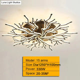 Modern Led Ceiling Lights For Living Room Master Bedroom Fixtures Home Lamp Diameter 1250Mm /