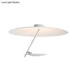 Modern Led Flush Mount Ceiling Light For Bedroom - 19.5’/23.5’ Wide