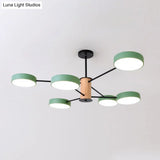 Modern Led Nordic Branch Chandelier - Acrylic Living Room Ceiling Light