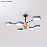 Modern Led Nordic Branch Chandelier - Acrylic Living Room Ceiling Light