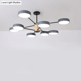 Modern Led Nordic Branch Chandelier - Acrylic Living Room Ceiling Light