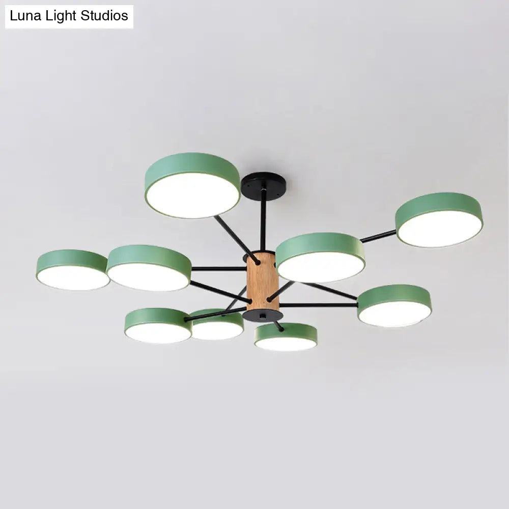 Modern Led Nordic Branch Chandelier - Acrylic Living Room Ceiling Light