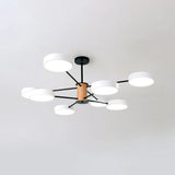 Modern Led Nordic Branch Chandelier - Acrylic Living Room Ceiling Light 8 / White