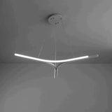 Modern Led Pendant Lights Living Room Restaurant Hang Lamp Aluminum Remote Control Dimming Hanging