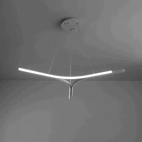 Modern Led Pendant Lights Living Room Restaurant Hang Lamp Aluminum Remote Control Dimming Hanging