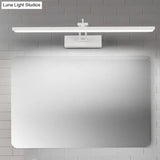Modern Led Rotatable Vanity Wall Sconce With Acrylic Shade For Bathrooms