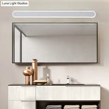 Modern Led Vanity Lamp For White Bathroom Mirror - Available In White/Warm Light 3 Sizes