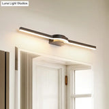 Modern Led Vanity Lighting Fixture - Simplicity Linear Acrylic Bathroom Wall Sconce