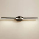 Modern Led Vanity Lighting Fixture - Simplicity Linear Acrylic Bathroom Wall Sconce Black / 16 White