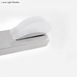 Modern Led Vanity Mirror Light With Rotatable Acrylic Design And Warm/White Lighting - Perfect For
