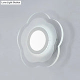 Modern Led Wall Sconce - Triangle/Round/Square Design Warm/White Light Acrylic Simplicity