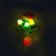 Modern Lilac Blossom Led Night Lamp: Multicolored Light Plug-In Wall Lighting Multi-Color
