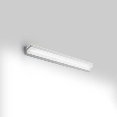 Modern Linear Vanity Wall Lamp Stylish Bathroom Lighting Solution With Multiple Sight Options White