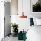 Modern Metal Down Lighting Pendant For Bedroom - Sleek And Stylish