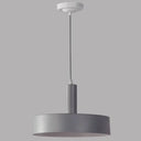 Modern Metal Down Lighting Pendant For Bedroom - Sleek And Stylish Grey