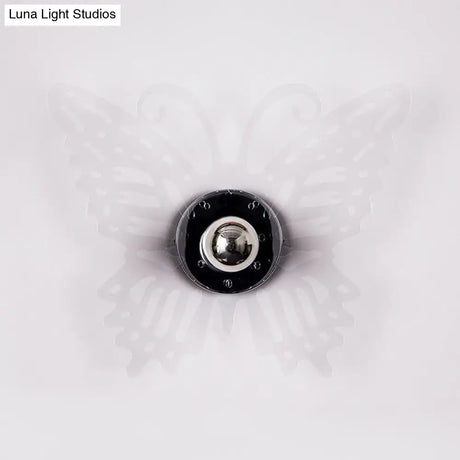 Modern Metal Wall Sconce - Cartoon Shape Ideal For Study Room