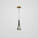 Modern Mini Crystal Pendant Light With Brass Finish For Living Room Bar And Coffee Shop Ceiling