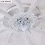 Modern minimalist dandelion fan ceiling lamp Ceiling