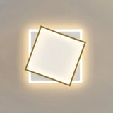 Modern Minimalist Geometric Flush Mount Led Ceiling Light For Bedrooms