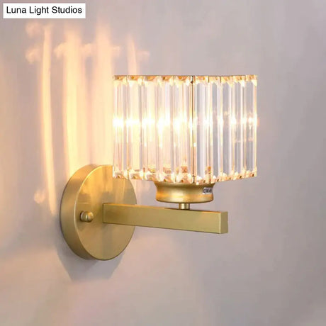 Modern Minimalist Wall Lamp with Glass Shade for Bedside Lighting Living Room Lighting Wall Light