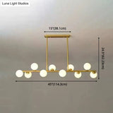Modern Modo Chandelier With Opal Frosted Glass | Ceiling Hang Light For Sitting Room