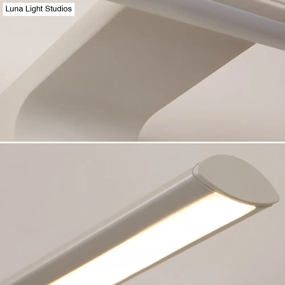 Modern Nordic Led Vanity Lamp For Bathroom - Wall Mounted Mirror Front
