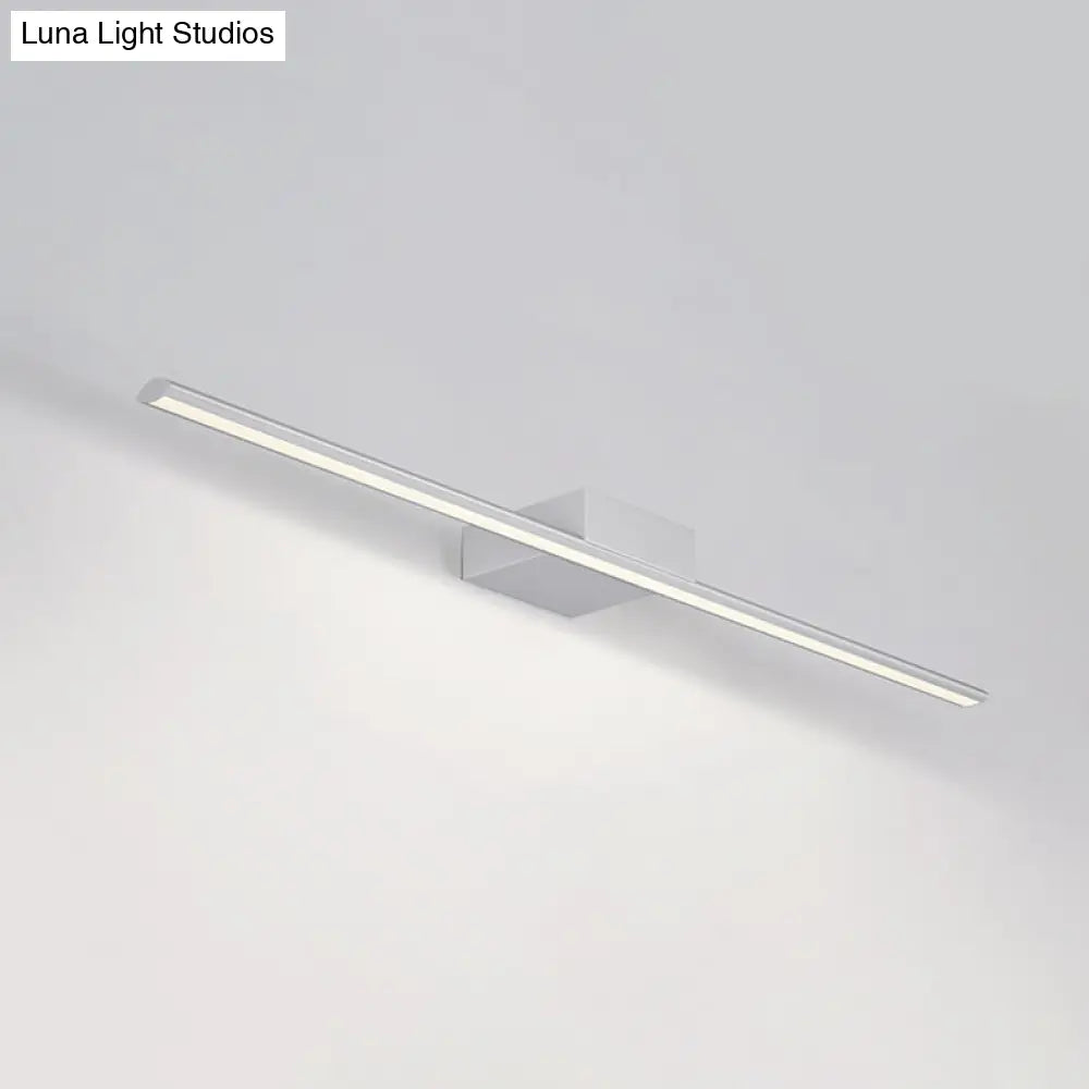 Modern Nordic Led Vanity Lamp For Bathroom - Wall Mounted Mirror Front