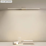 Modern Nordic Led Vanity Lamp For Bathroom - Wall Mounted Mirror Front