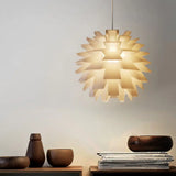 Modern Pine Cone Ceiling Pendant Light - White