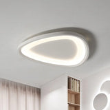 Modern Raindrop Led Ceiling Light In Warm/White For Kitchen - 18/23.5 W
