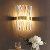 Modern Simple Corridor Crystal Copper Wall Lamp Lamps