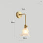 Modern Simple Nordic Living Room Bedroom Copper Wall Lamp A / Without bulb Copper Wall Lamps