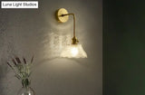 Modern Simple Nordic Living Room Bedroom Copper Wall Lamp Lamps