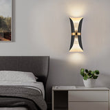 Modern Simple Wall Lamp Lights Scone For Bedroom Bathroom Black Gold Light