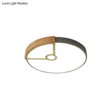 Modern Slim Round Led Flush Mount Ceiling Light For Living Room
