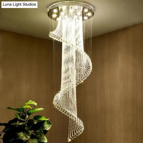 Modern Stainless - Steel Flush Mount Ceiling Light Fixture With 5 Bulbs