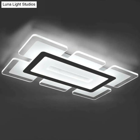 Modern Style Acrylic Led Flush Ceiling Light - Clear!

This Revised Title Maintains The Important