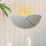 Modern Style Grey Cement Bowl/Cylinder Shade Wall Light - 1-Light Bathroom Fixture