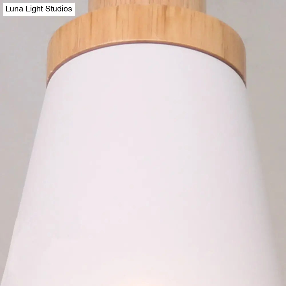 Modern Tapered Ceiling Flush Mount Light - Stylish Metal Close To Lighting Fixture