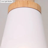 Modern Tapered Ceiling Flush Mount Light - Stylish Metal Close To Lighting Fixture