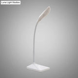 Modern Touch Control Led Desk Lamp - Rechargeable Reading Light In Blue/Pink/White
